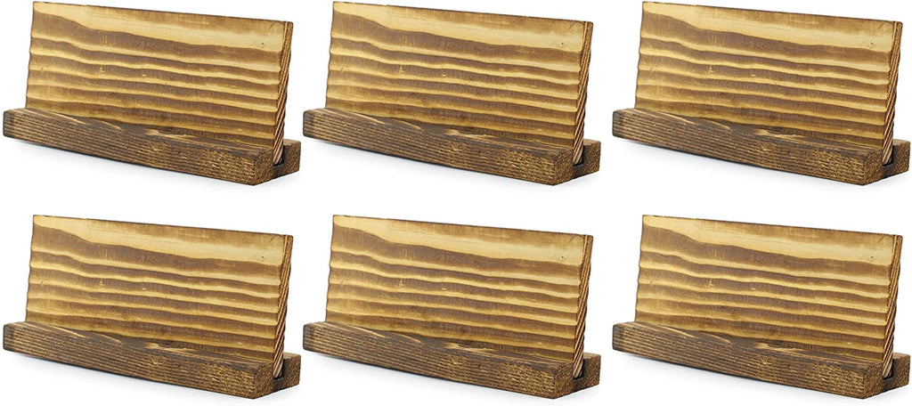 Blank Wood Tabletop Signs (6-Pack, Brown) - sh1929dar0Blank