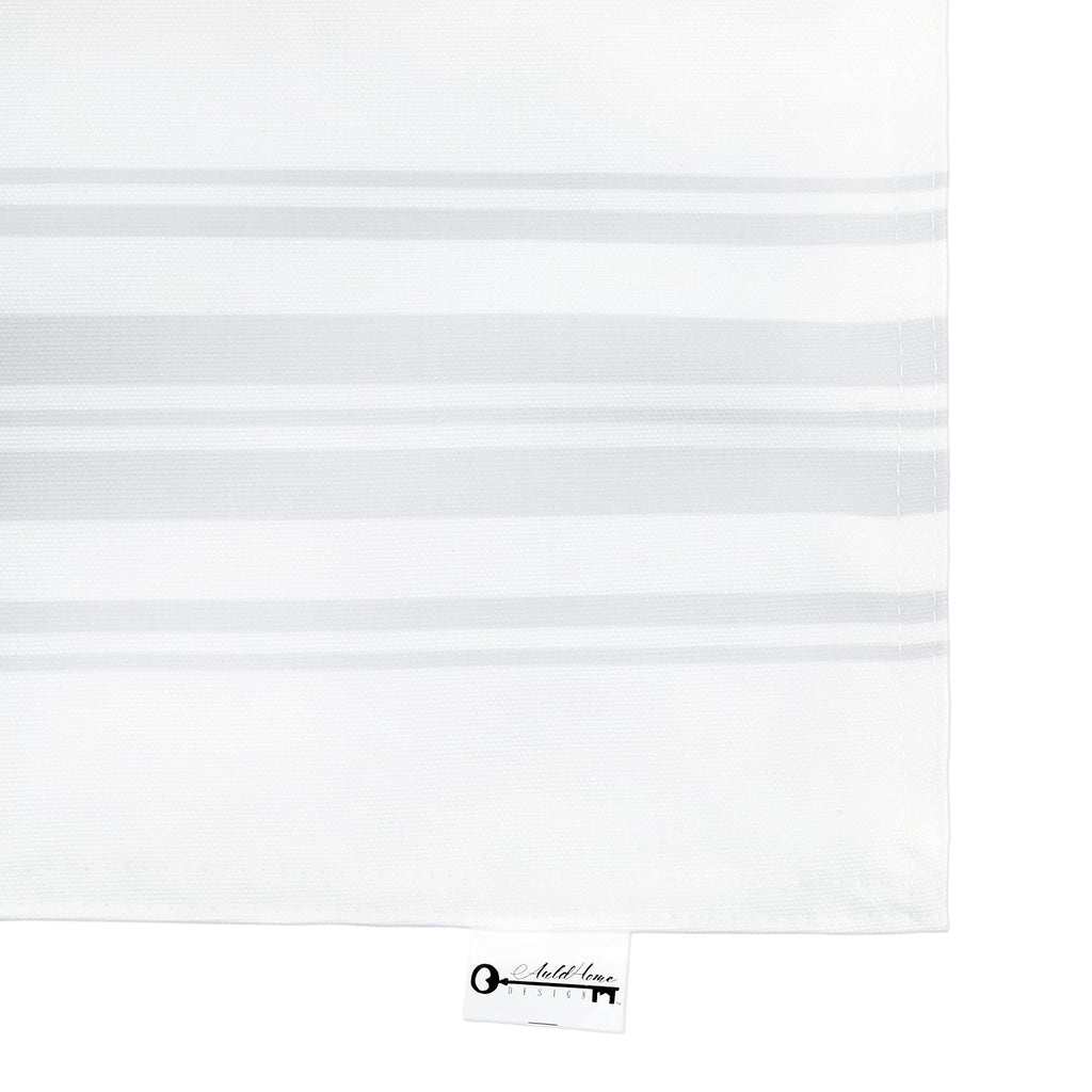 Ticking Stripe Placemats (Gray Striped, Case of 100) - SH_1906_CASE