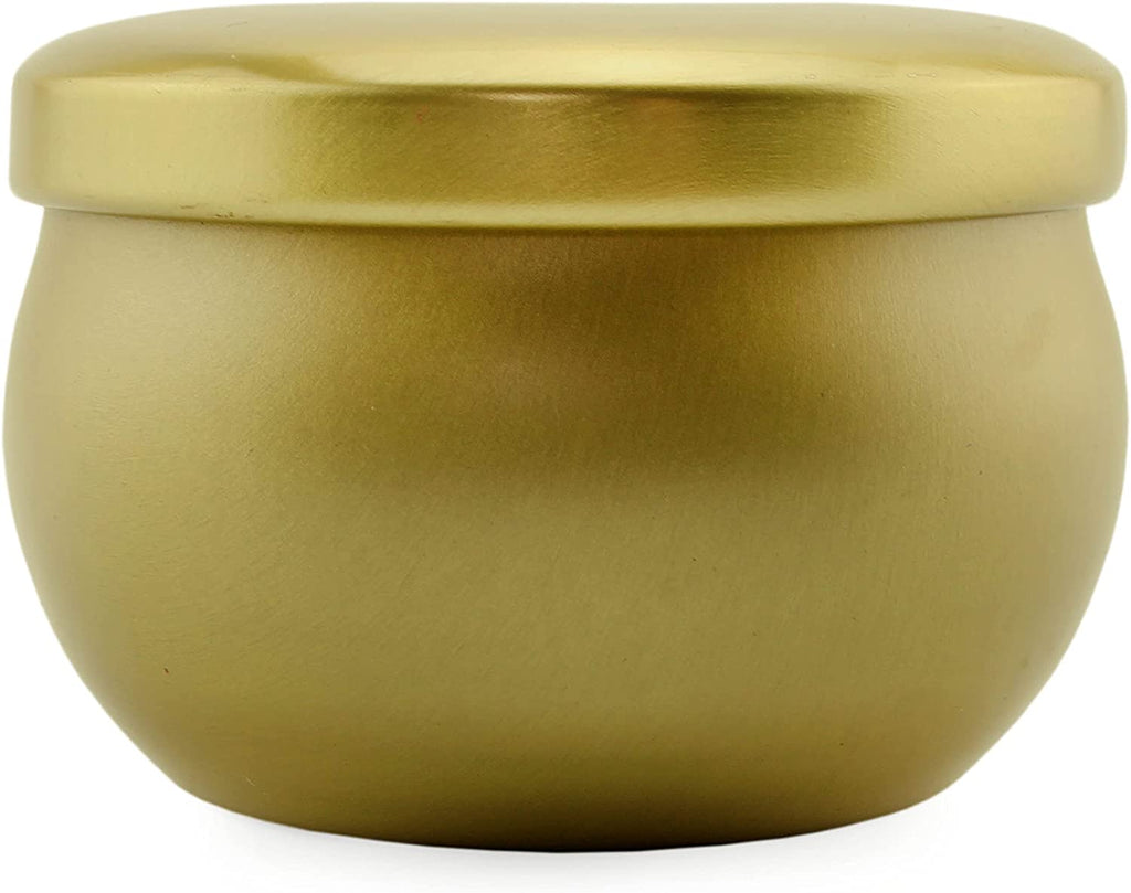 Metallic Gold Candle Tins (12-Pack) - sh1921dar0Gold