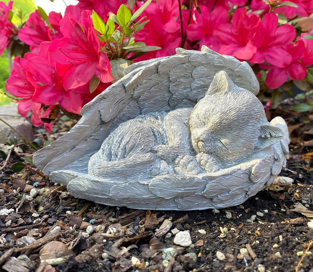 Angel Cat Memorial Statue (Case of 18) - 18X_SH_1964_CASE