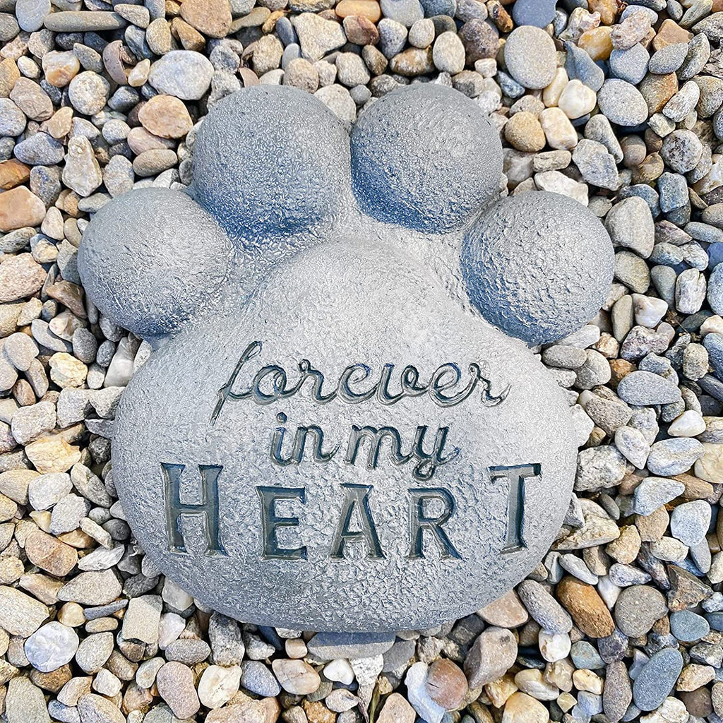 Dog Pawprint Memorial Stone (Case of 20) - 20X_SH_1963_CASE