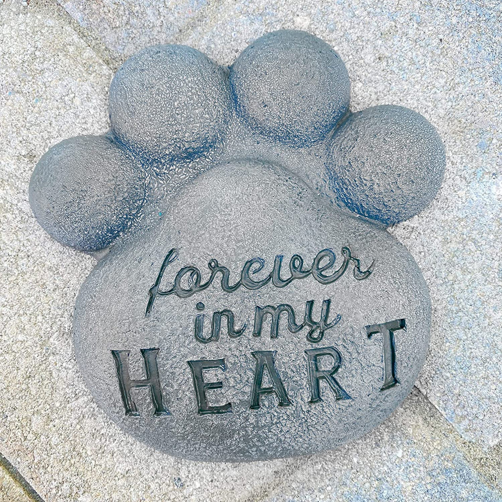 Dog Pawprint Memorial Stone (Case of 20) - 20X_SH_1963_CASE