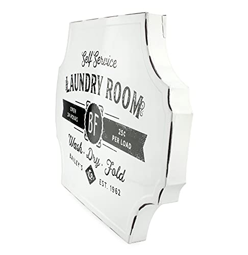 Rustic Laundry Room Sign (Case of 12) - 12X_SH_1953_CASE