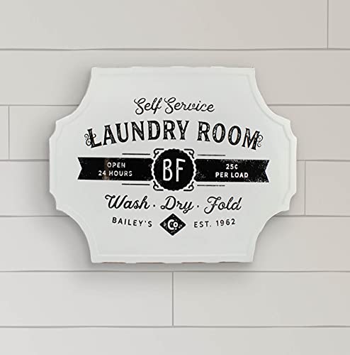 Rustic Laundry Room Sign (Case of 12) - 12X_SH_1953_CASE