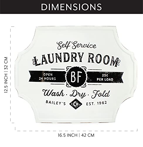 Rustic Laundry Room Sign (Case of 12) - 12X_SH_1953_CASE