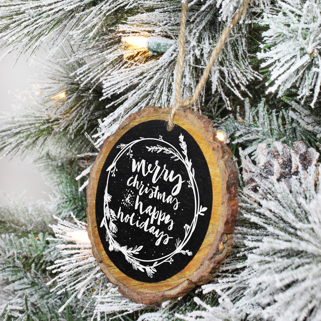 Wood Slice Chalkboard Ornaments (Case of 144) - SH_1980_CASE