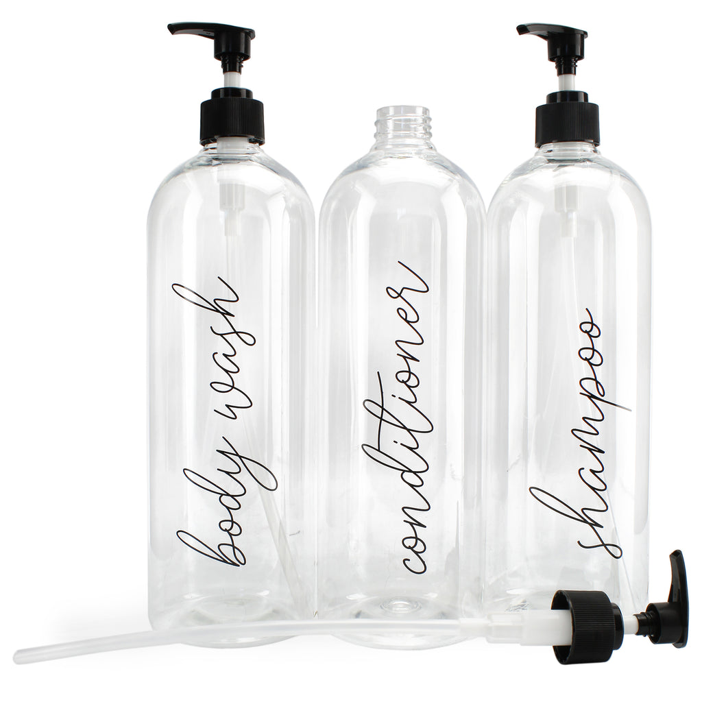 Shower Pump Bottles (Case of 24 Sets) - 24X_SH_1984_CASE