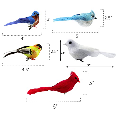 Imitation Bird Assortment (Case of 690, 5 Varieties) - 23X_SH_2029_CASE