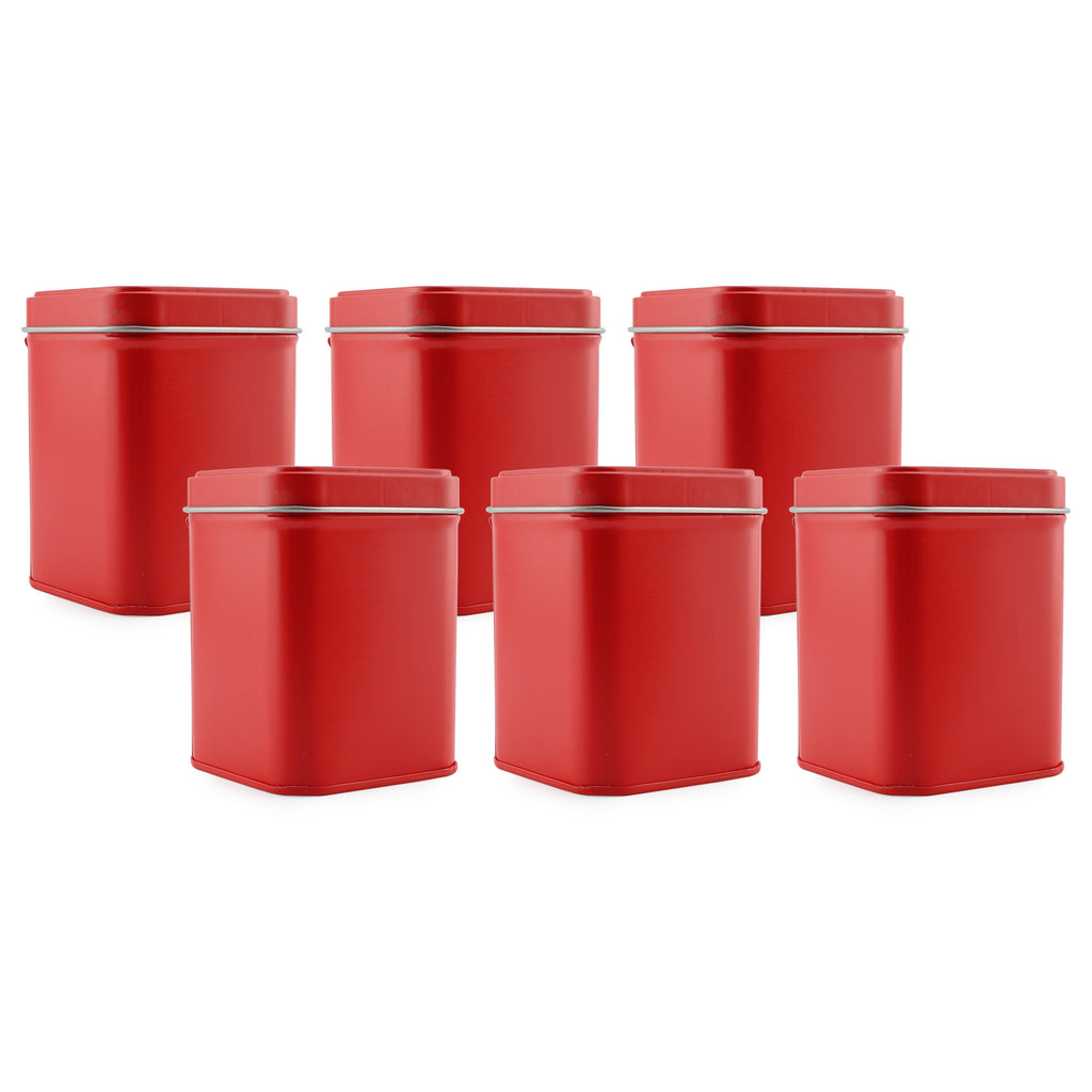 Square Red Metal Tins (Case of 240) - 40X_SH_2092_CASE