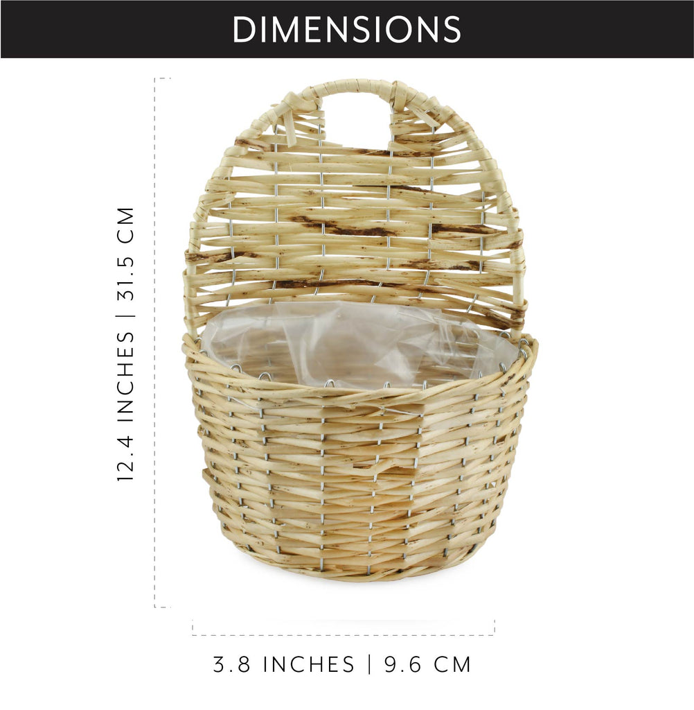 Wall Pocket Baskets (2-Pack, Natural) - sh2099ah1