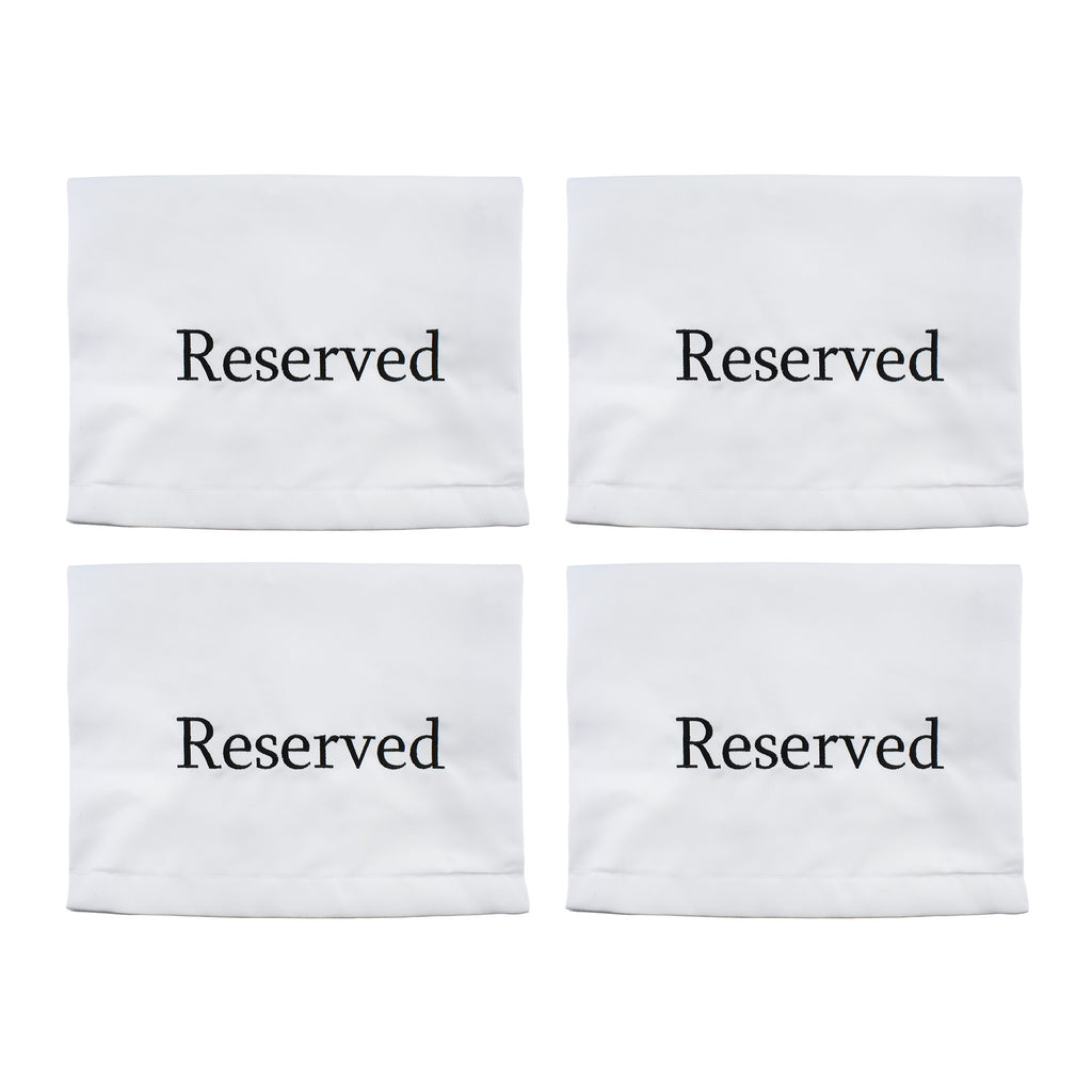 Reserved Chair/Pew Cloths (White, Case of 240) - SH_2094_CASE