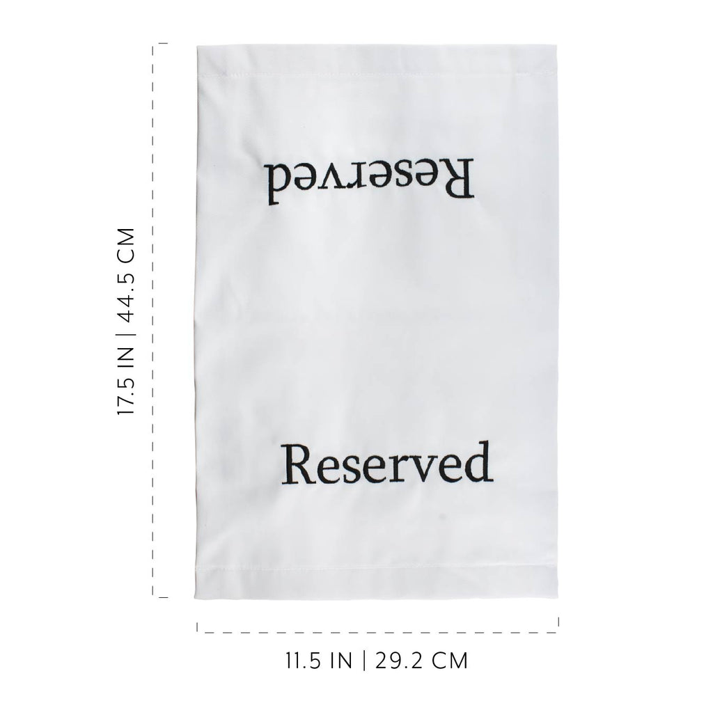 Reserved Chair/Pew Cloths (4-Pack) - VarPewCloth