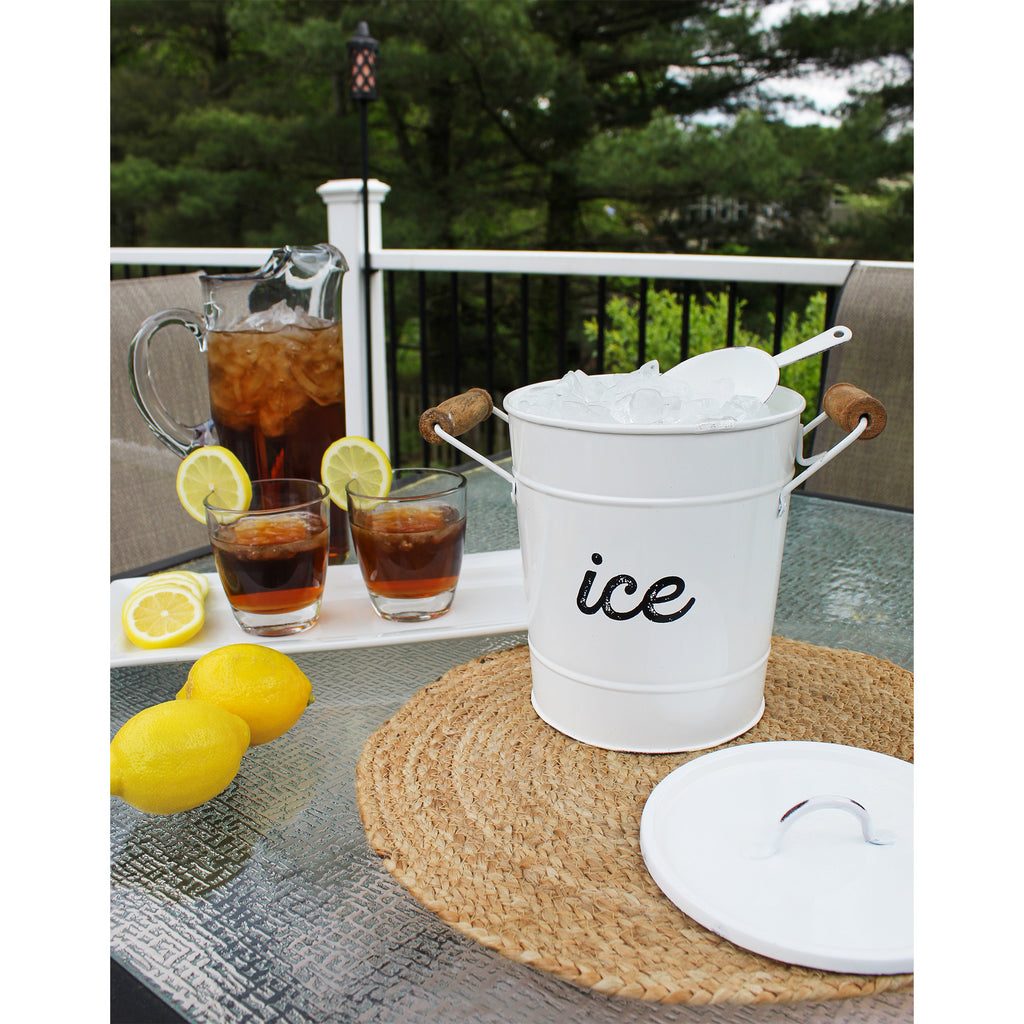 Farmhouse Enamelware Ice Bucket - VarIceBucket