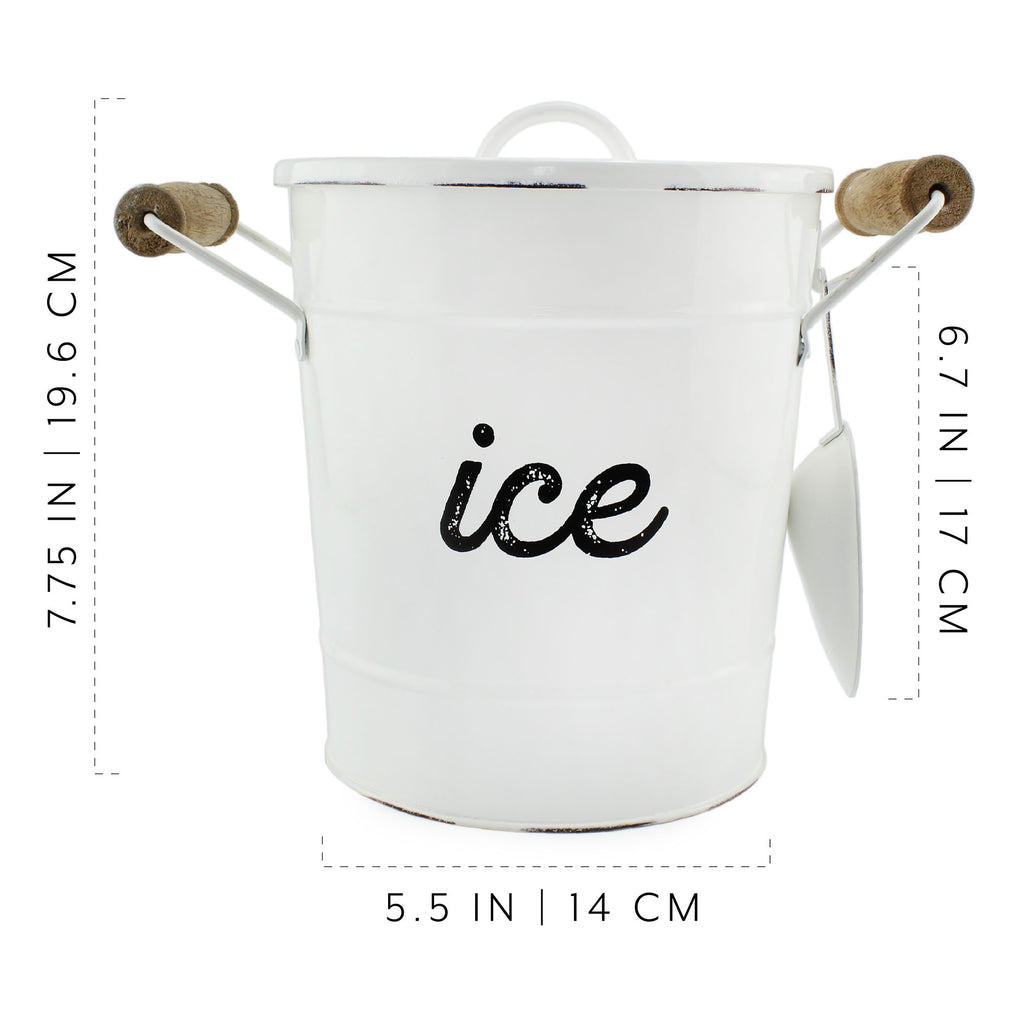 Enamelware Ice Bucket - VarIceBucket