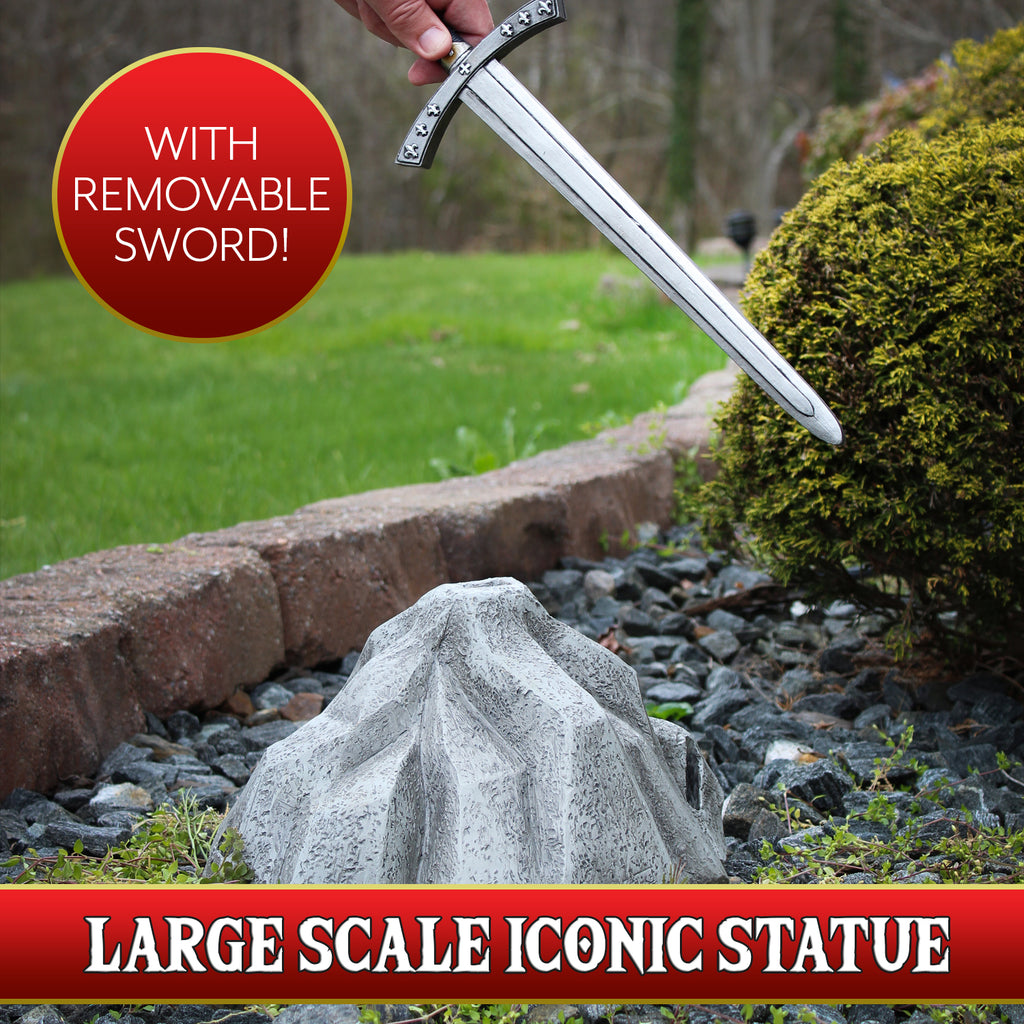 Sword in Stone Garden Statue (Case of 3) - 3X_SH_2112_CASE