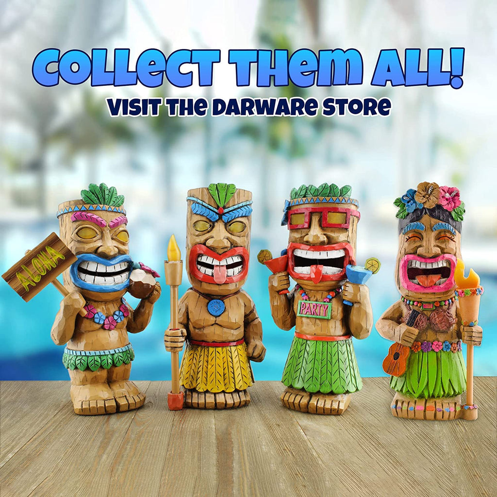 Solar Garden Tiki Statues (Case of 3 Sets) - 3X_SH_2113_CASE