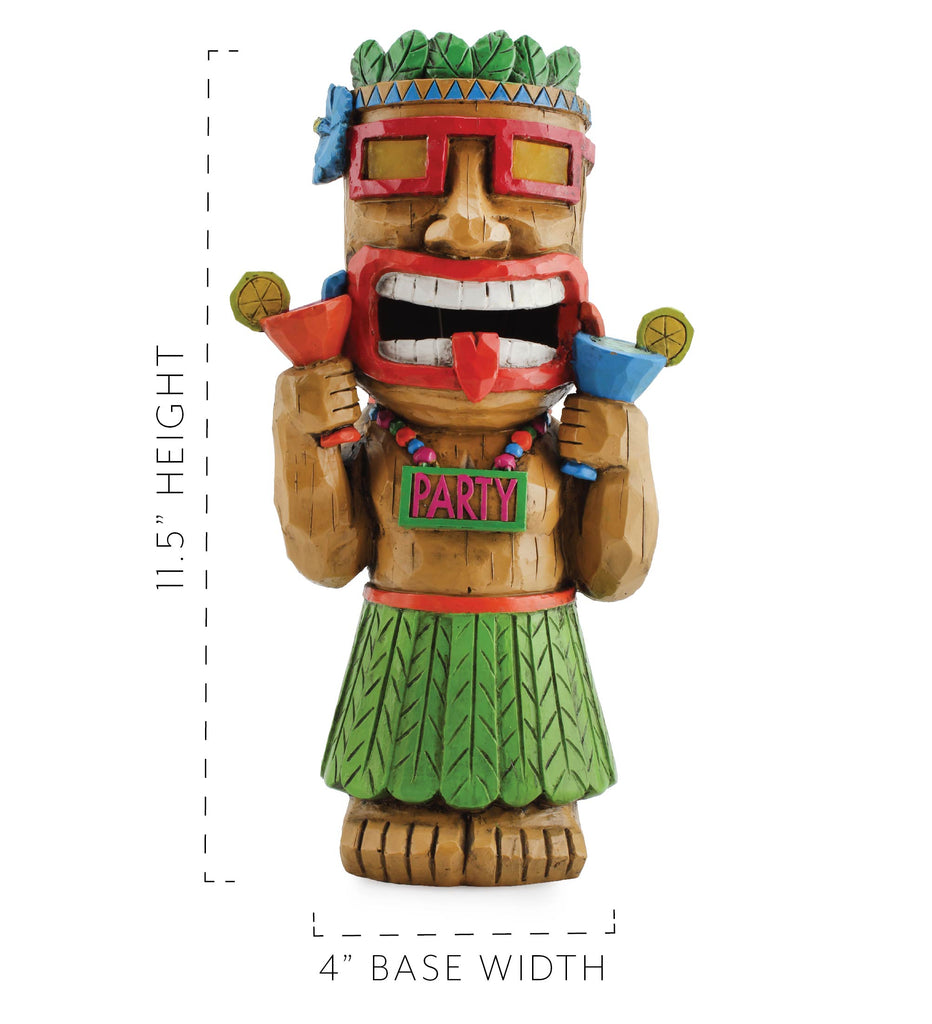 Solar Garden Tiki Statues (Case of 3 Sets) - 3X_SH_2113_CASE