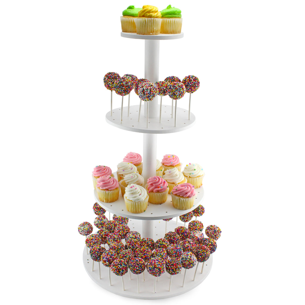 Cake Pop / Cupcake Stand (4-Tiered, Case of 7) - 7X_SH_2117_CASE