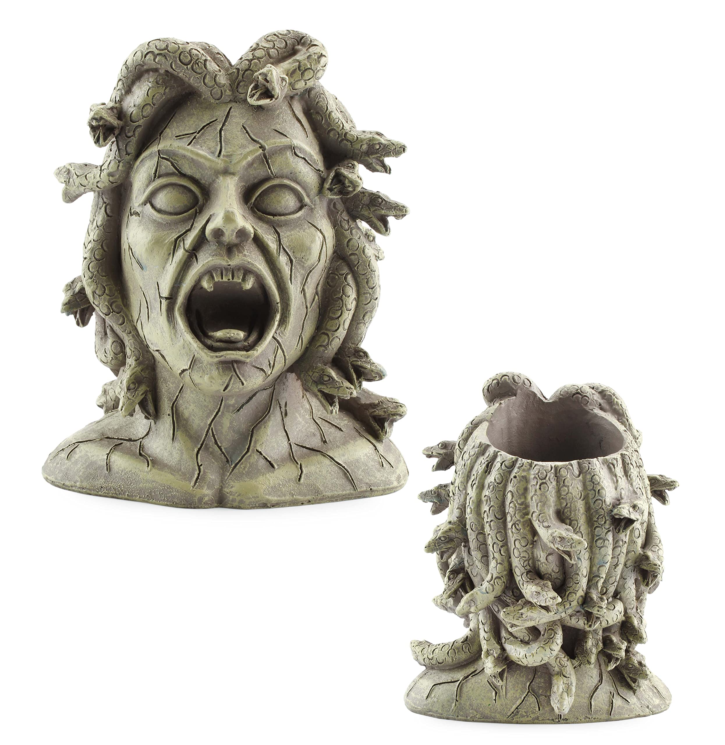 medusa head plant pot Resin Medusa Head Planter