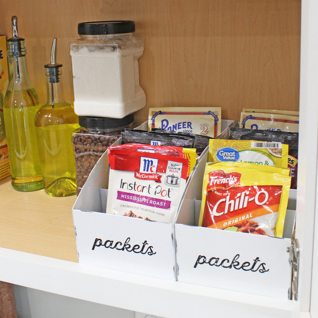 Enamelware Food Packet Organizers (2-Pack) - VarPackets