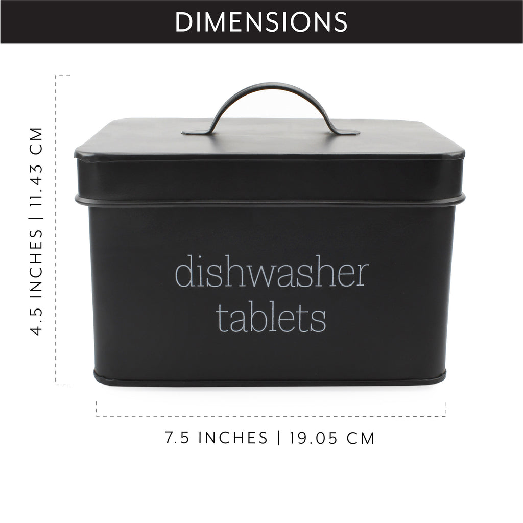 Black Enamelware Dishwasher Pod Holder - sh2145ah1