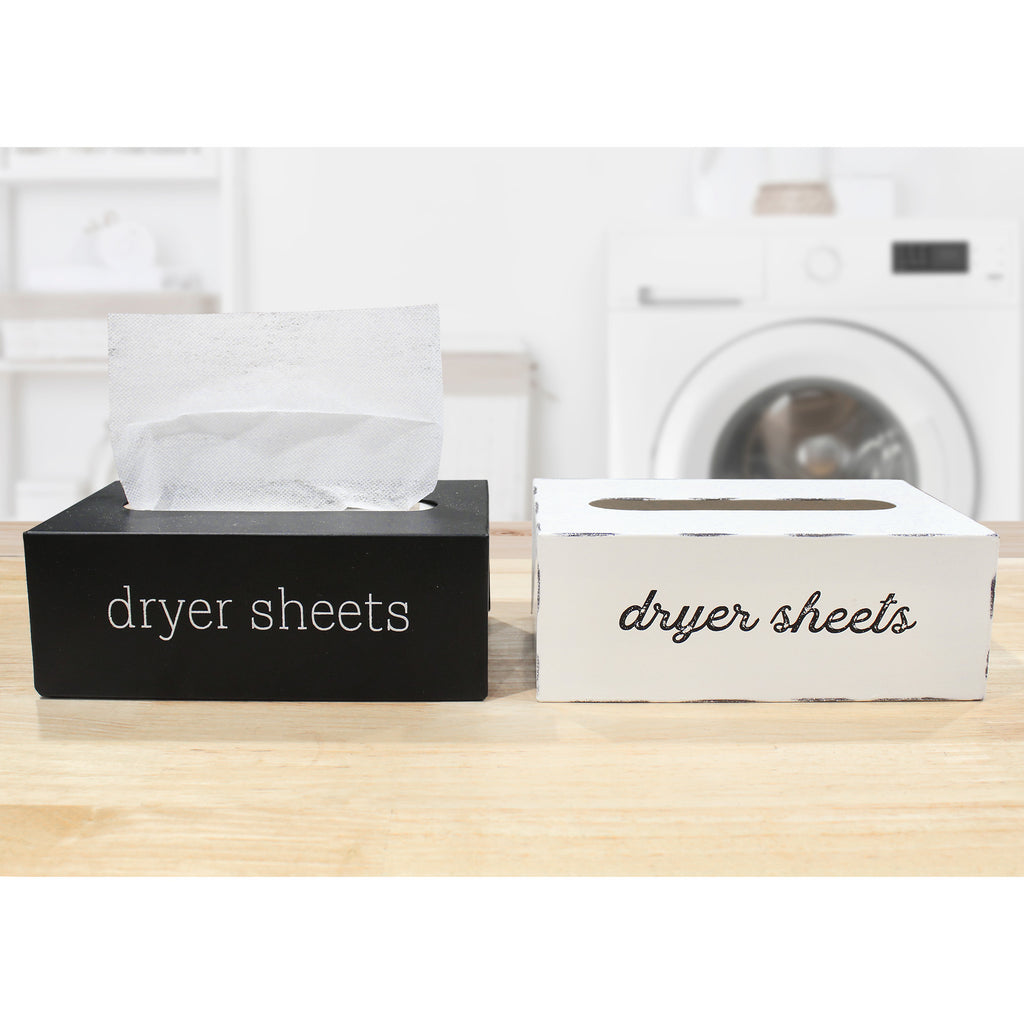 Farmhouse Dryer Sheet Dispenser (Black, Case of 40) - 40X_SH_2155_CASE