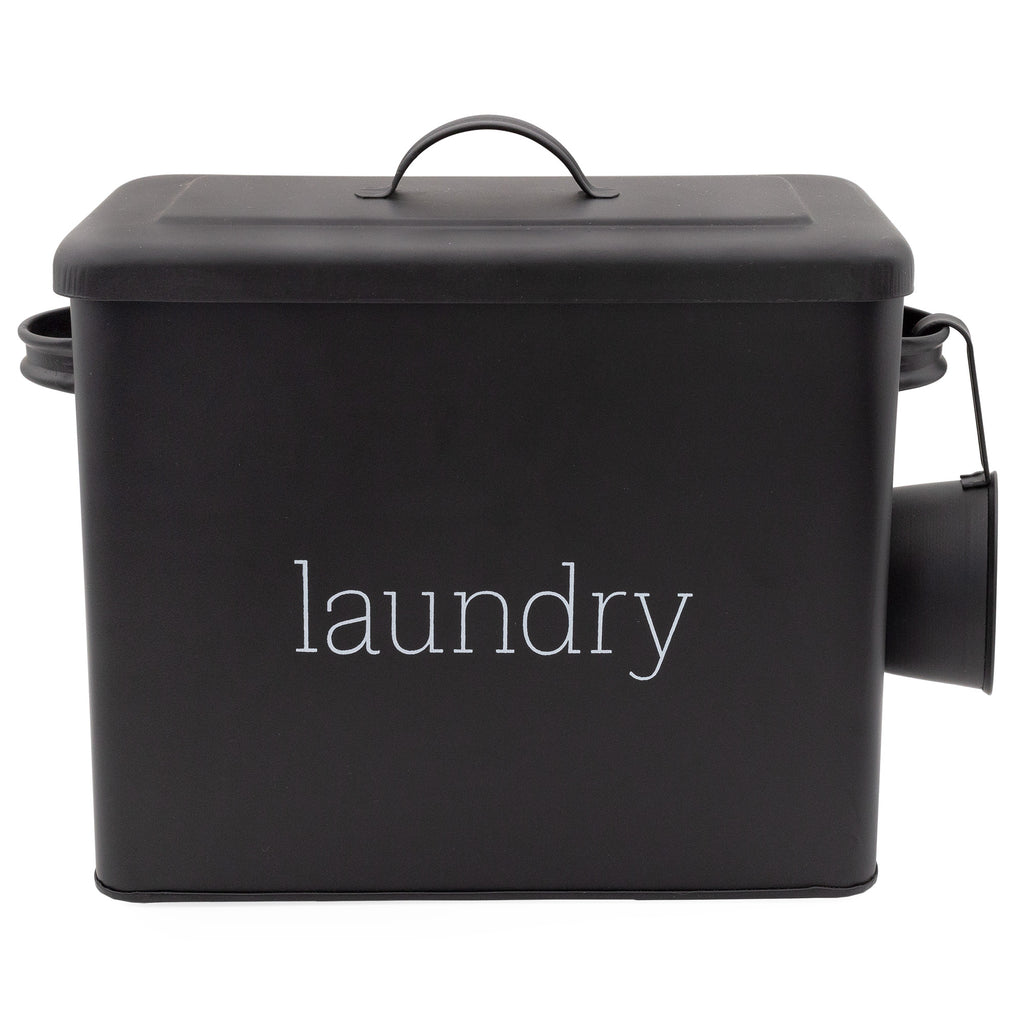 Contemporary Laundry Powder Container (Black, Case of 6) - 6X_SH_2175_CASE