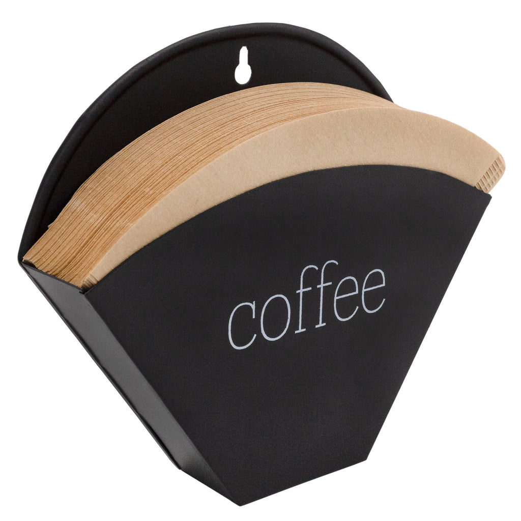 Enamelware Cone Coffee Filter Holder (Black, Case of 48) - SH_2176_CASE