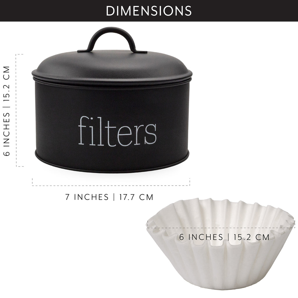 Basket Coffee Filter Holder (Black, Case of 18) - 18X_SH_2182_CASE