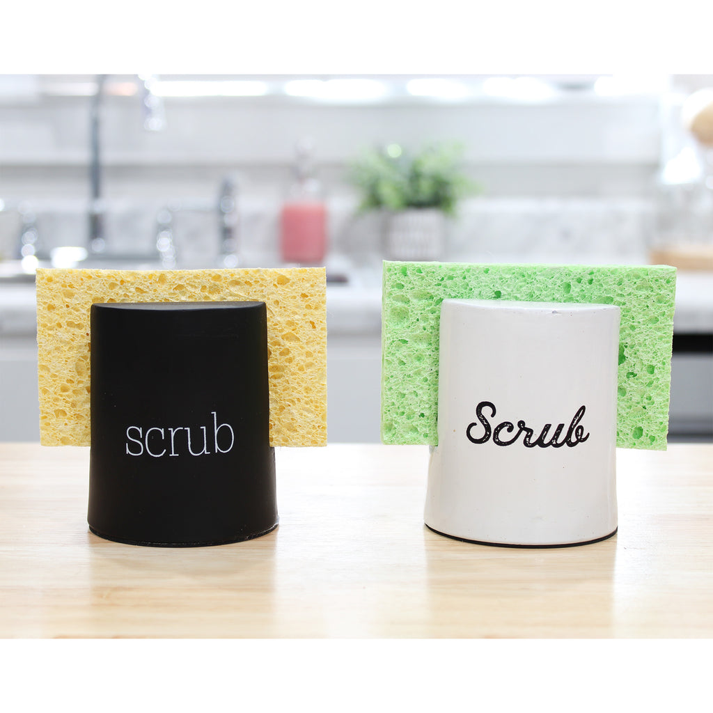 Black Enamelware Sponge Holder - sh2184ah1