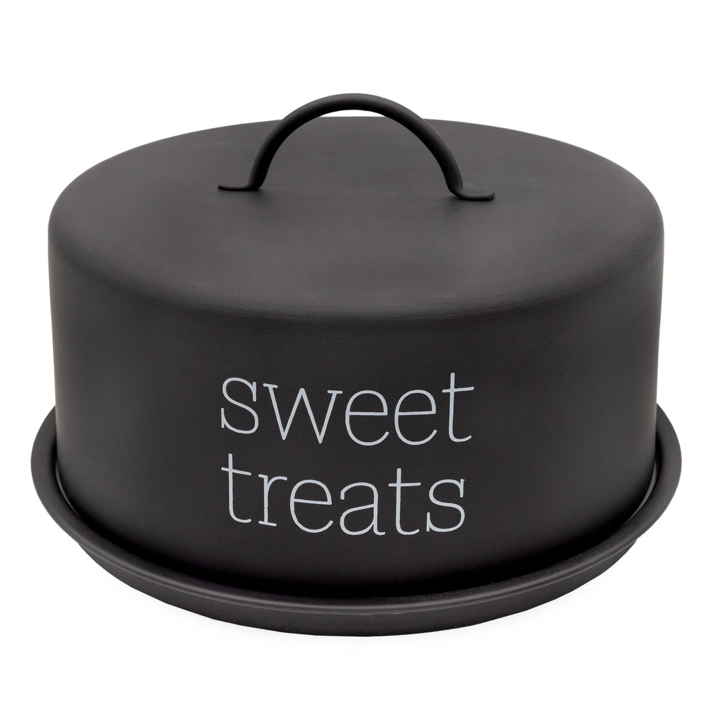 Enamelware Black Cake Cover (Case of 6) - 6X_SH_2185_CASE