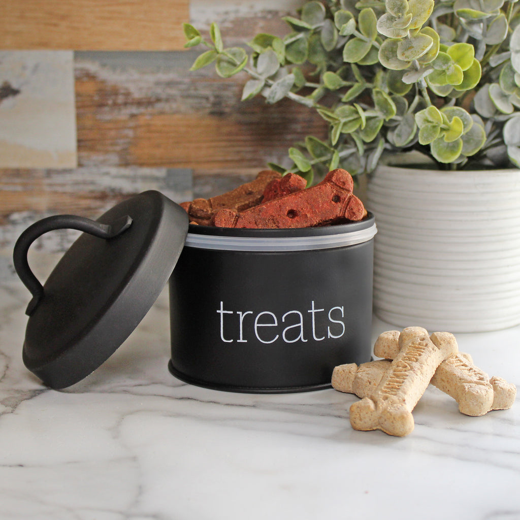 Enamel Cat Treat Container - VarCatTreat