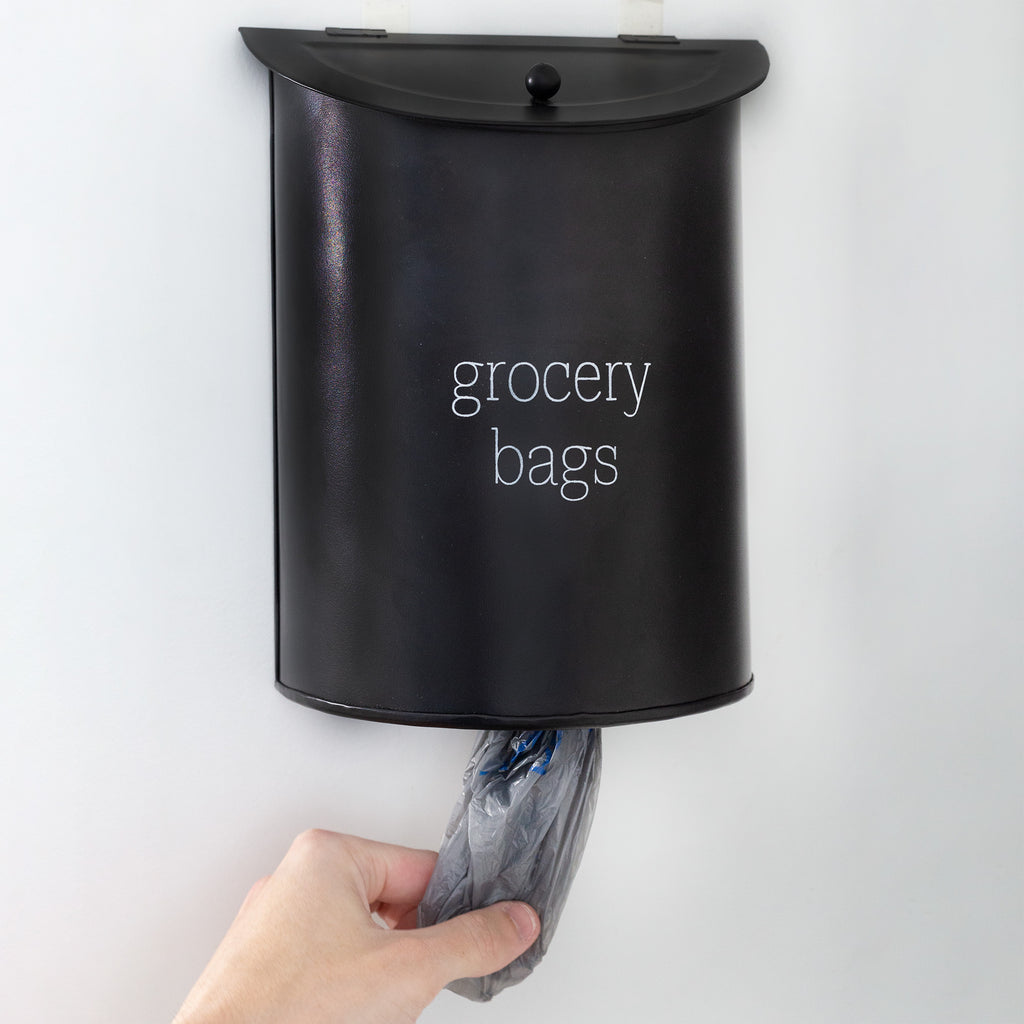 Enamelware Grocery Bag Holder - VarGrocBag