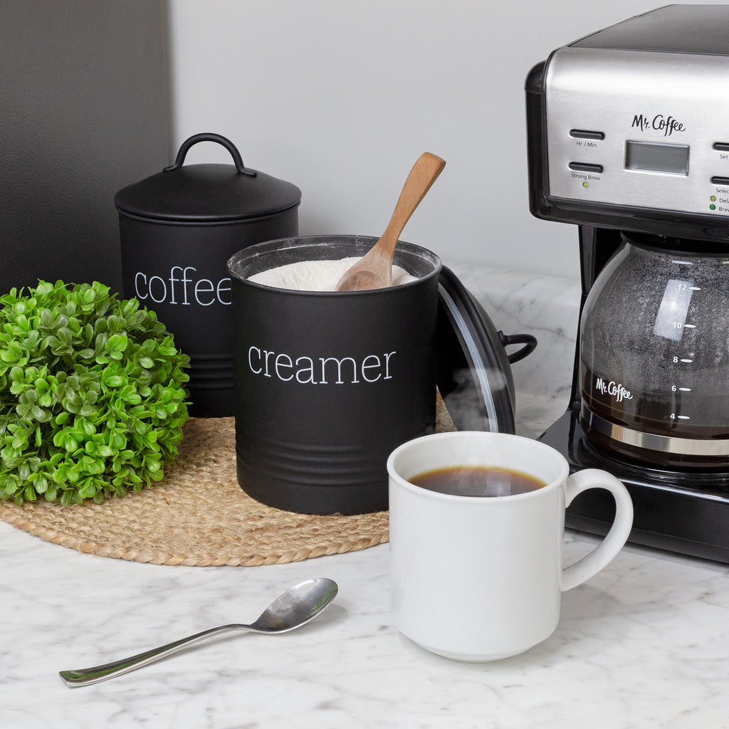 Farmhouse Creamer Canister (Black) - sh2203ah1