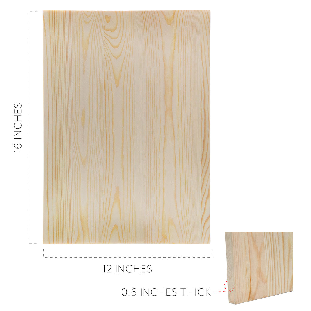 Blank Wood Plaques (2-Pack, Natural, 12x16) - sh2218dar0y