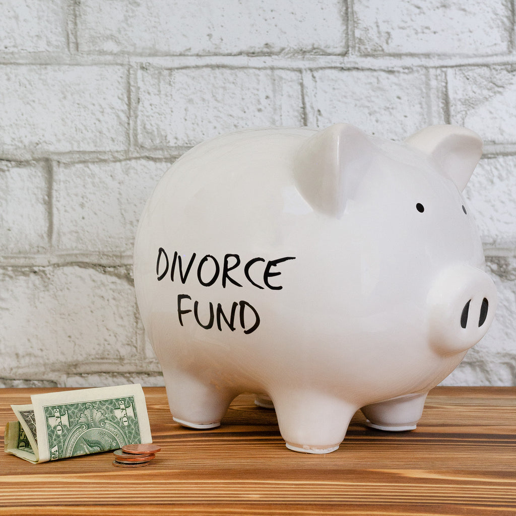 Divorce Fund Piggy Bank - sh2242Dcr0