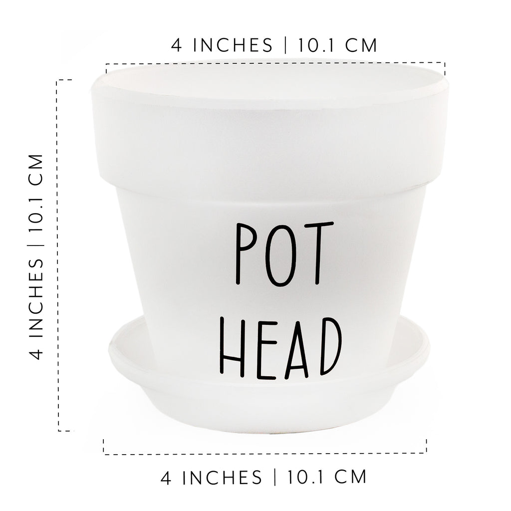 Pothead Planter Pot 2pc Set (Case of 18) - 18X_SH_2266_CASE