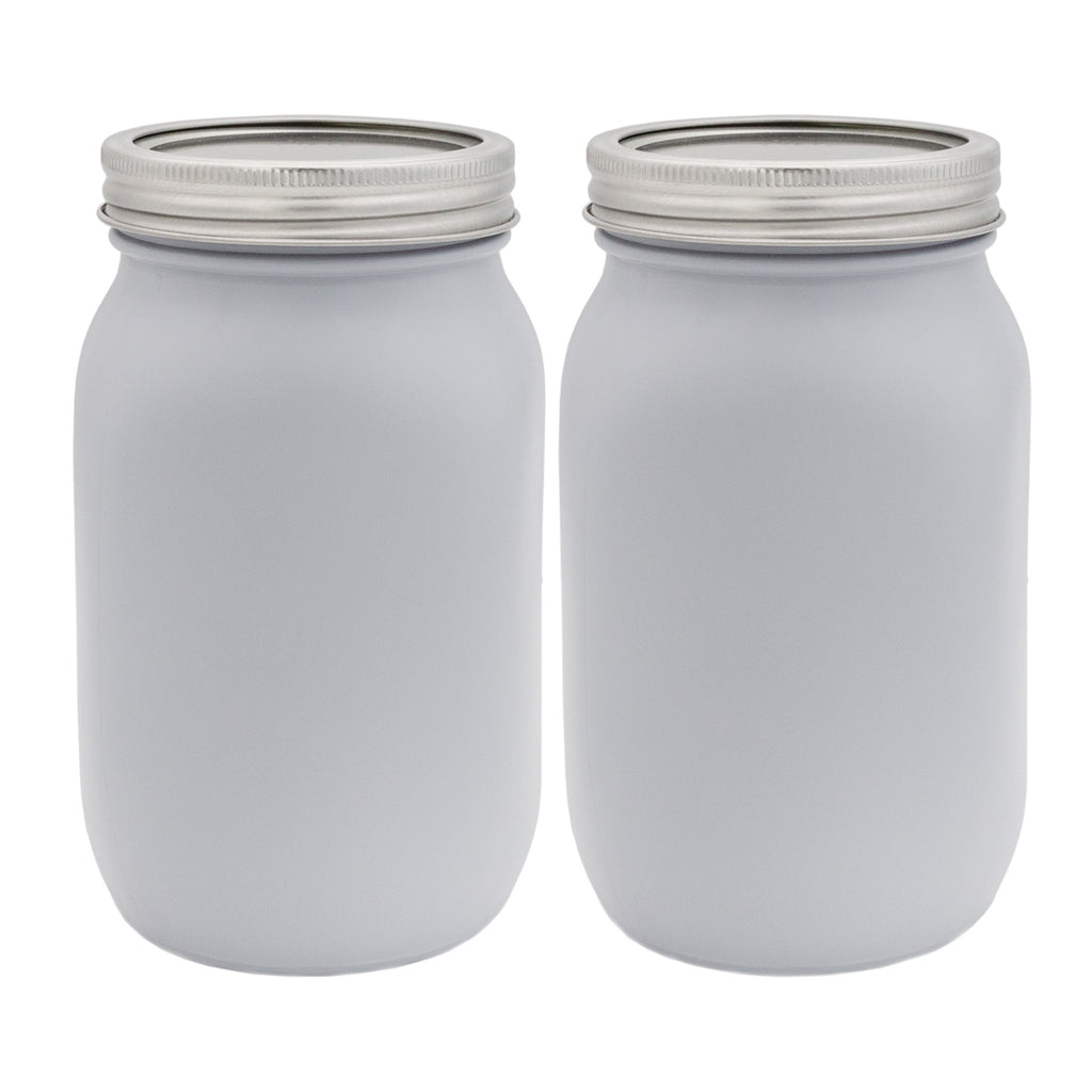 Farmhouse Gray Mason Jars (Case of 32) - 16X_SH_2248_CASE