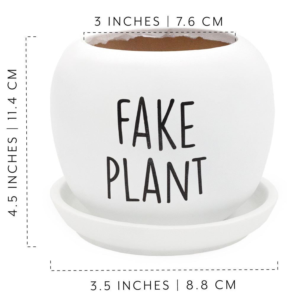 Fake Plant Planter Pot - sh2268es1