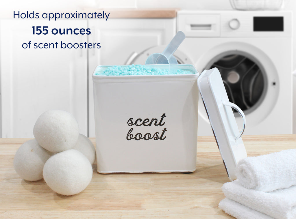 Laundry Scent Booster Storage Container (White, Case of 12) - 12X_SH_2212_CASE