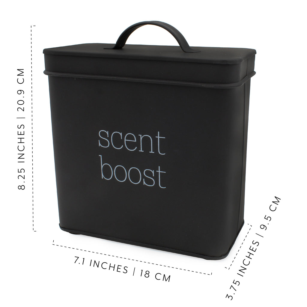 Laundry Scent Booster Storage Container (Black, Case of 12) - 12X_SH_2213_CASE