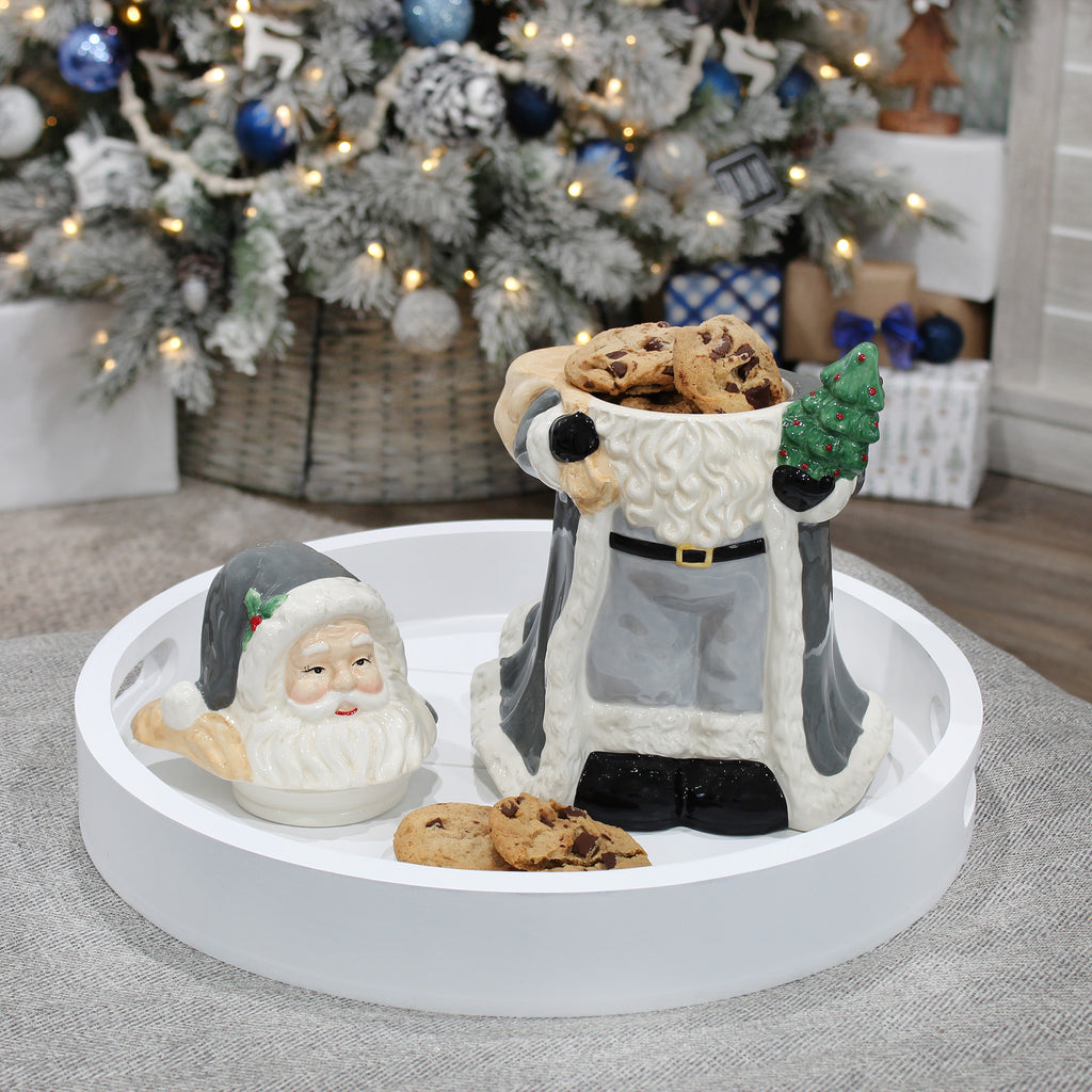 Santa Christmas Cookie Jar - sh2276ah1