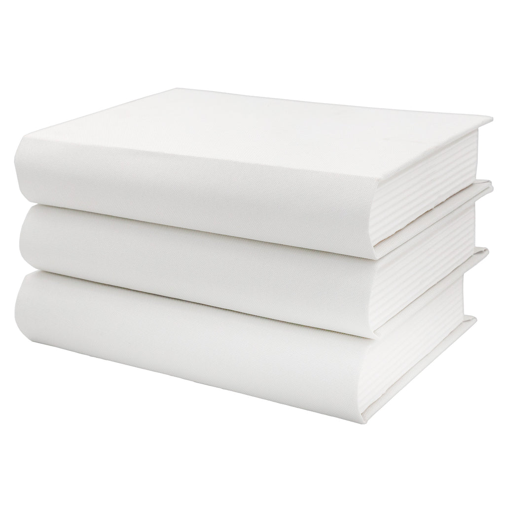 Faux Book Stack (White, Set of 3) - sh2271ah1