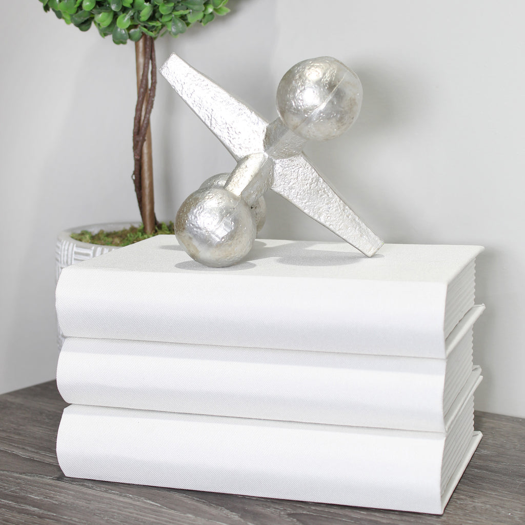 Faux Book Stack (White, Set of 3) - sh2271ah1