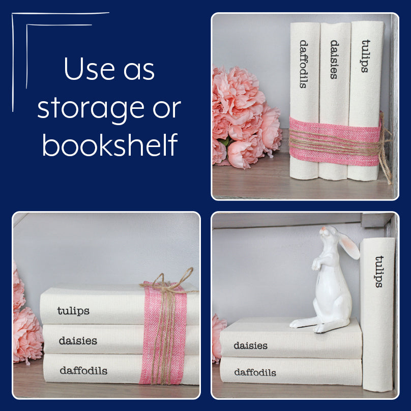 Spring Faux Book Stack (Case of 4) - SH_2275_CASE