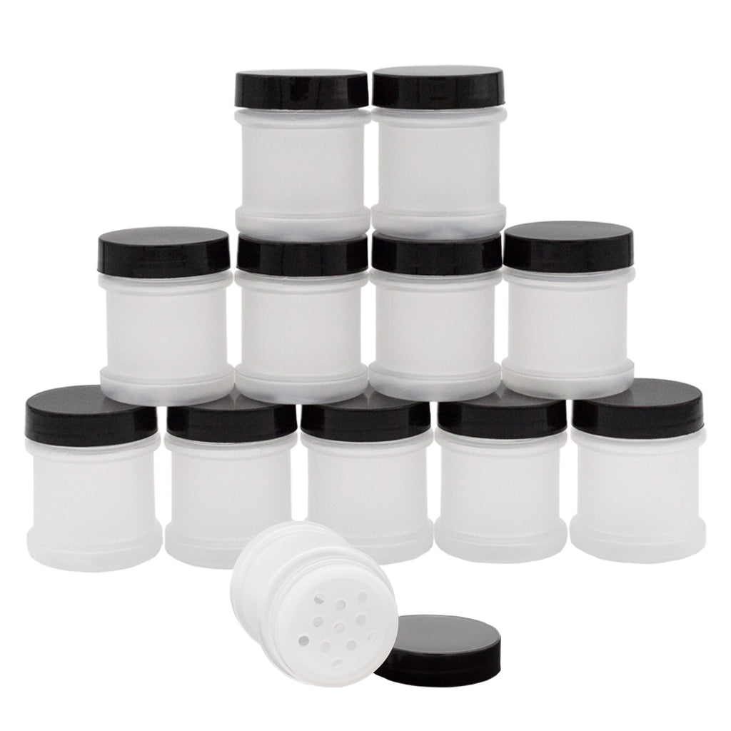 Mini Plastic Spice Jars w/Sifters (Case of 864) - 72X_SH_2303_CASE