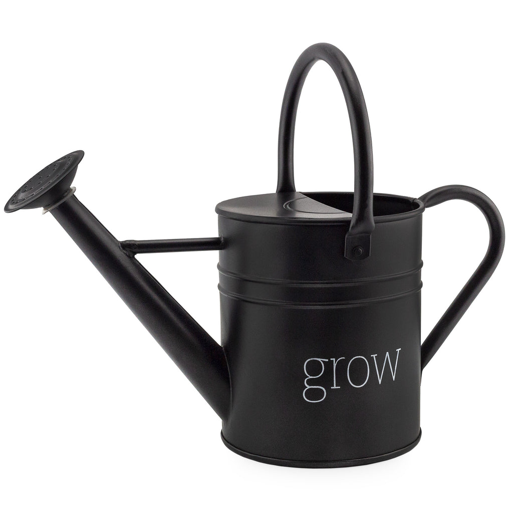 Farmhouse Enamel Watering Can (Black, Case of 6) - 6X_SH_2269_CASE