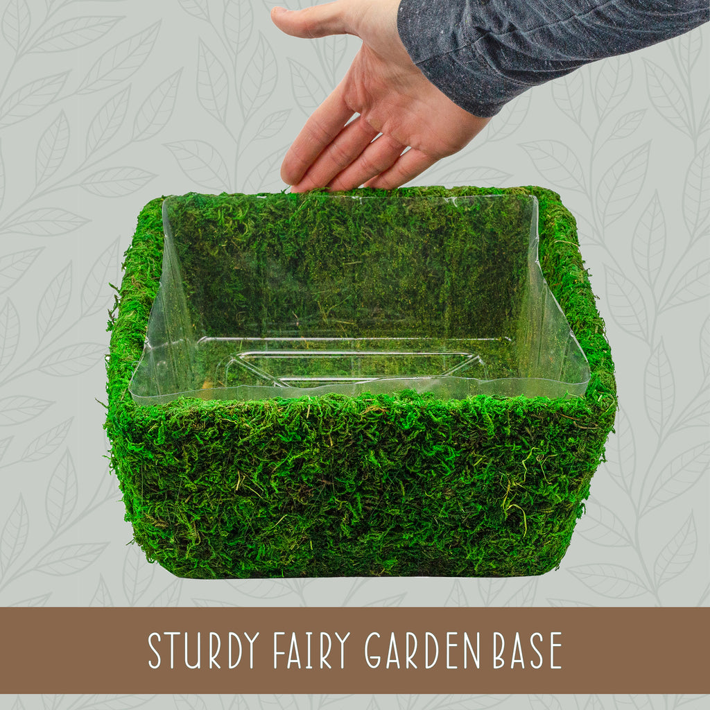 Square Fairy Garden Display - sh2305es1