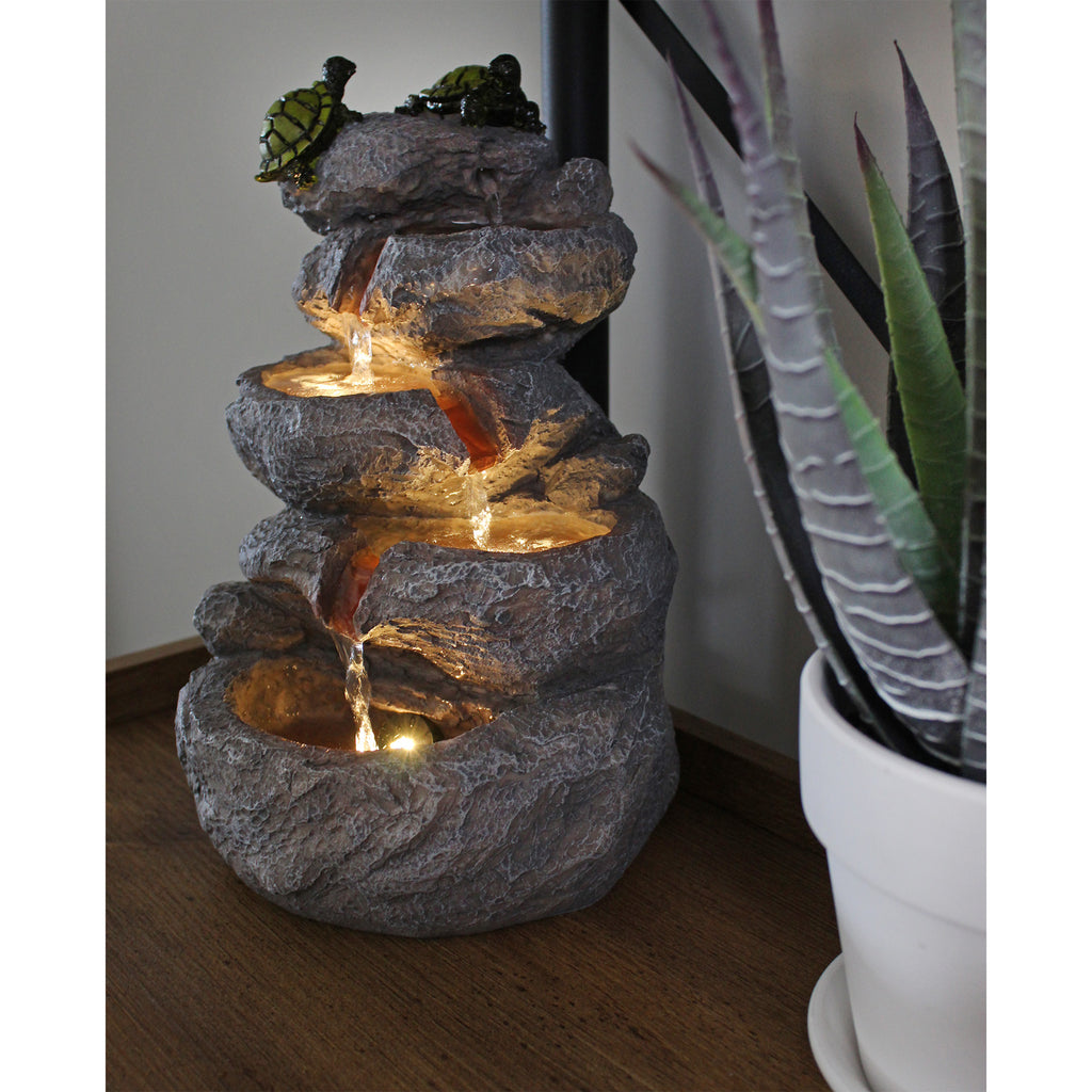Turtle Tabletop Fountain (Case of 4) - 4X_SH_2312_CASE
