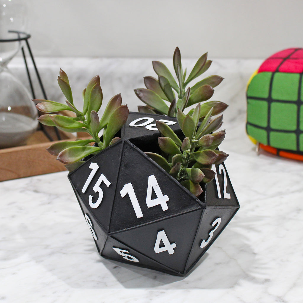 20-Sided Dice Planter Pot - sh2320es1